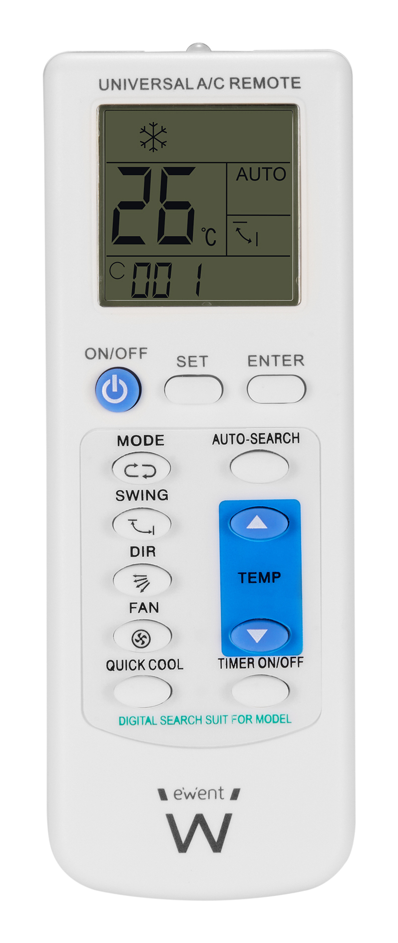 EW1579 mando a distancia Aire Acondicionado Botones
