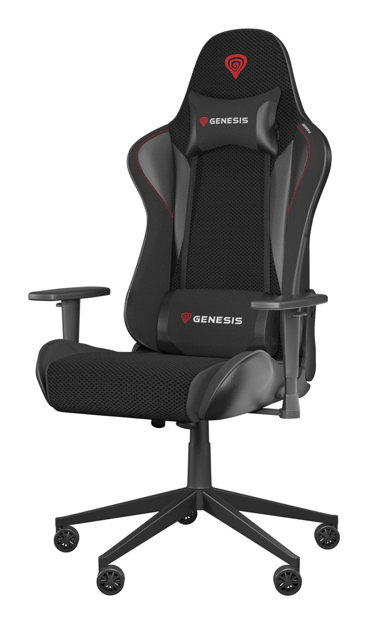 Nitro 440 G2 Butaca para jugar Asiento acolchado Negro, Gris