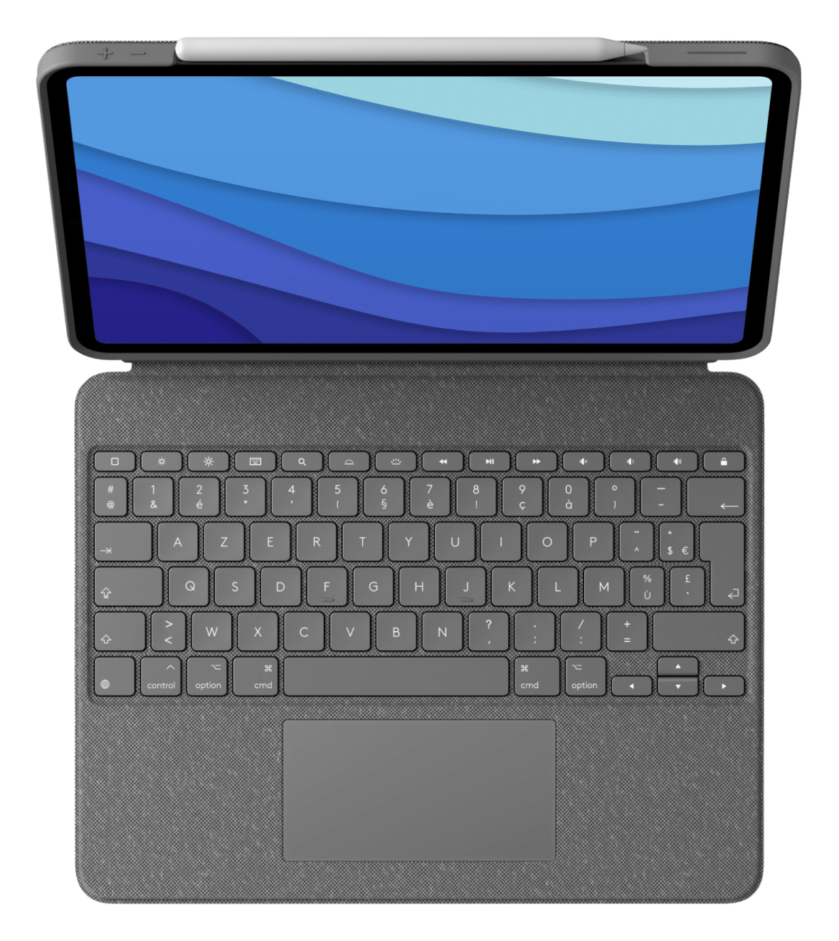 Combo Touch AZERTY Francés Smart Connector Gris