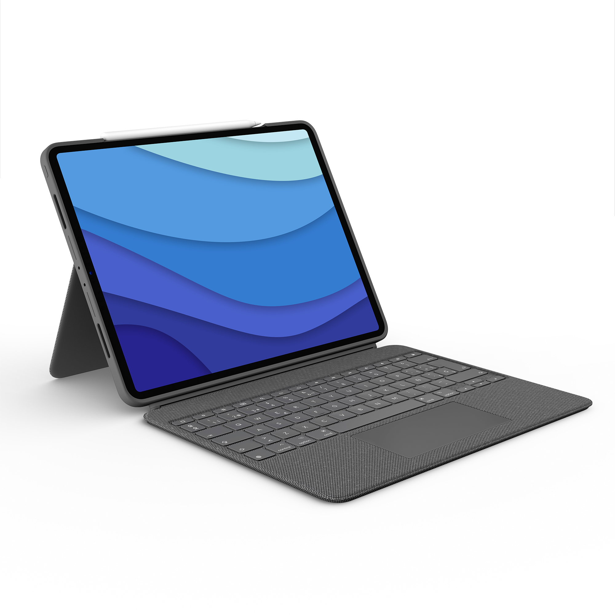 Combo Touch QWERTY Español Smart Connector Gris