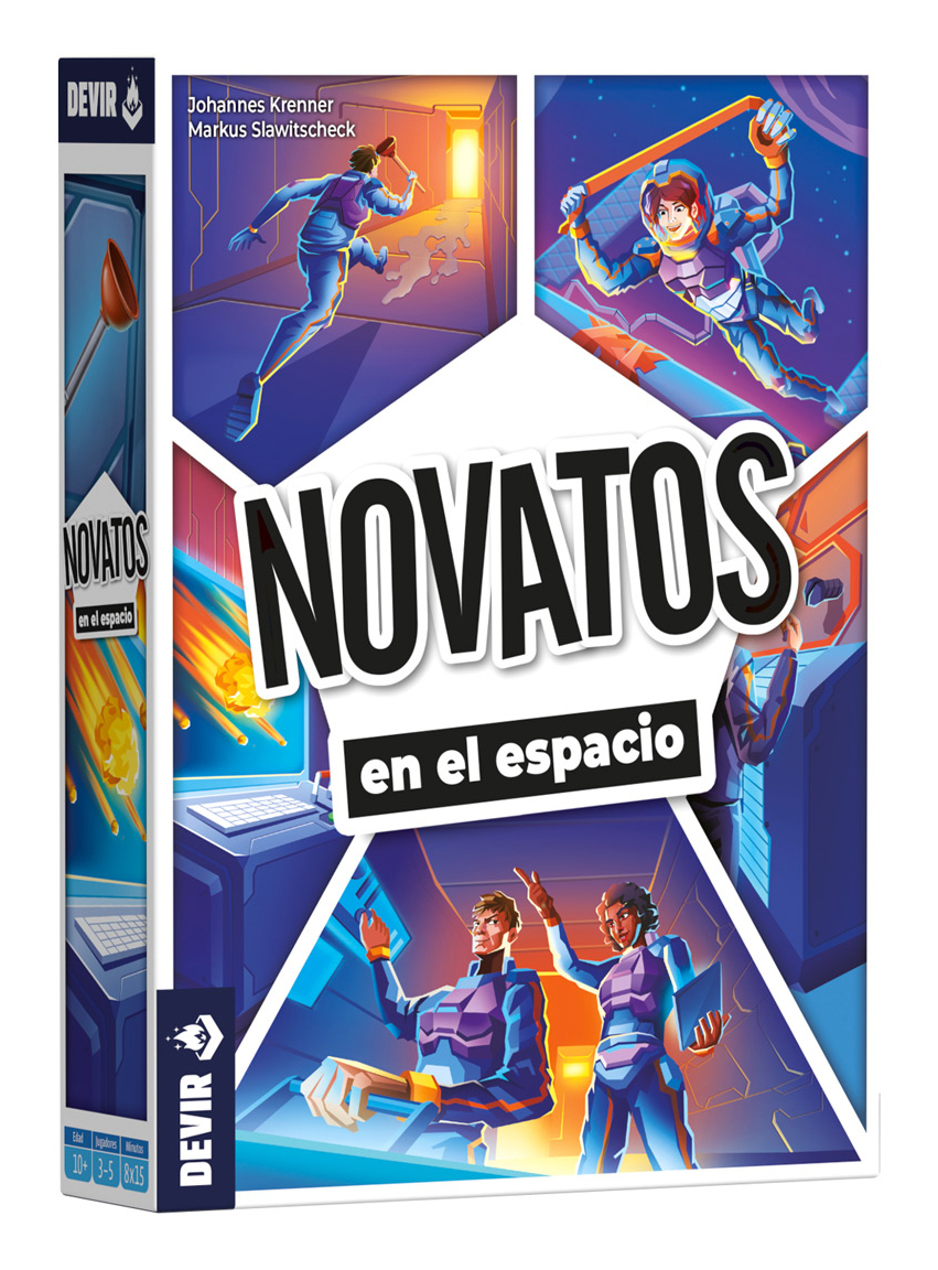 BGNOESP juego de tablero Novatos en el espacio 15 min Juego de mesa Familia
