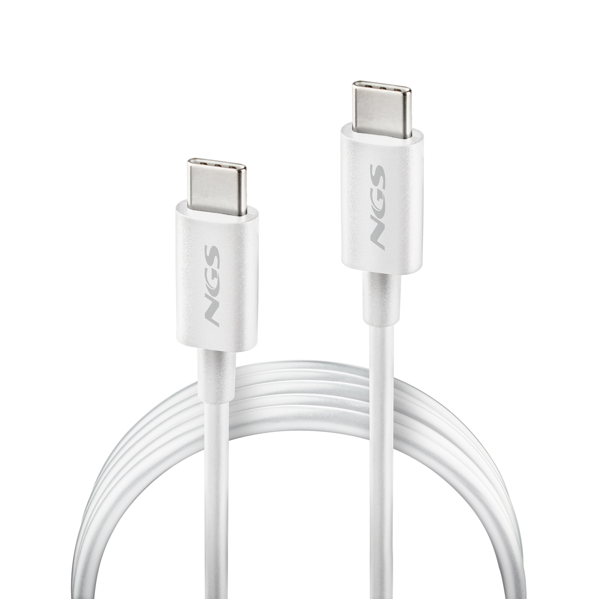 ZYRO 60W-1 cable USB USB 2.0 1 m USB C Blanco