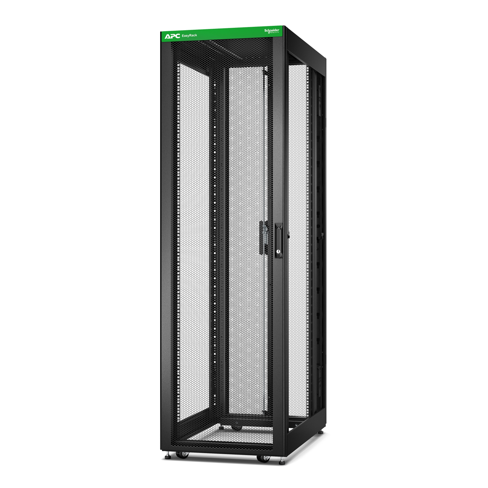Easy Rack 42U Rack o bastidor independiente Negro