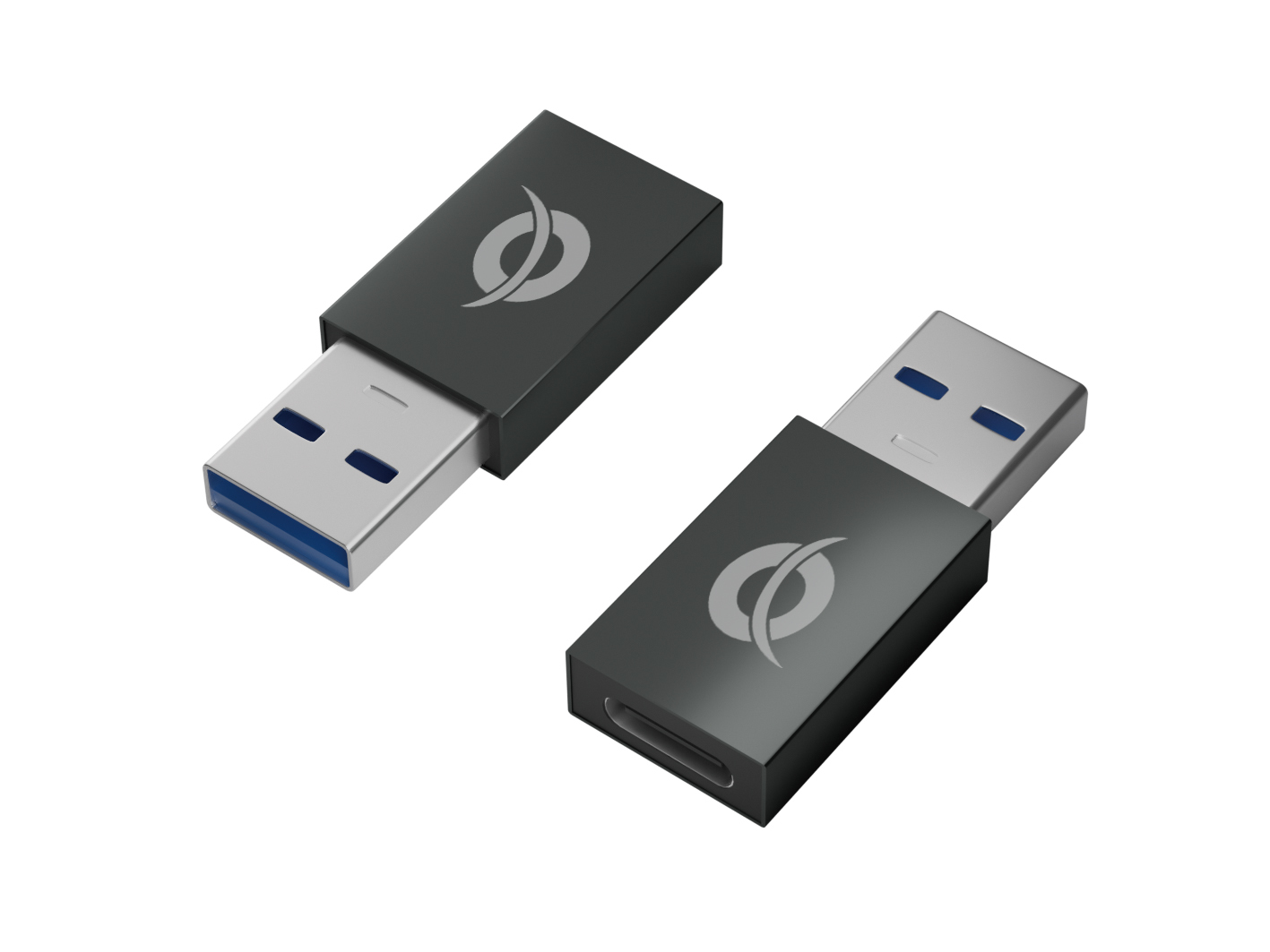 DONN10G cambiador de género para cable USB A USB C Negro