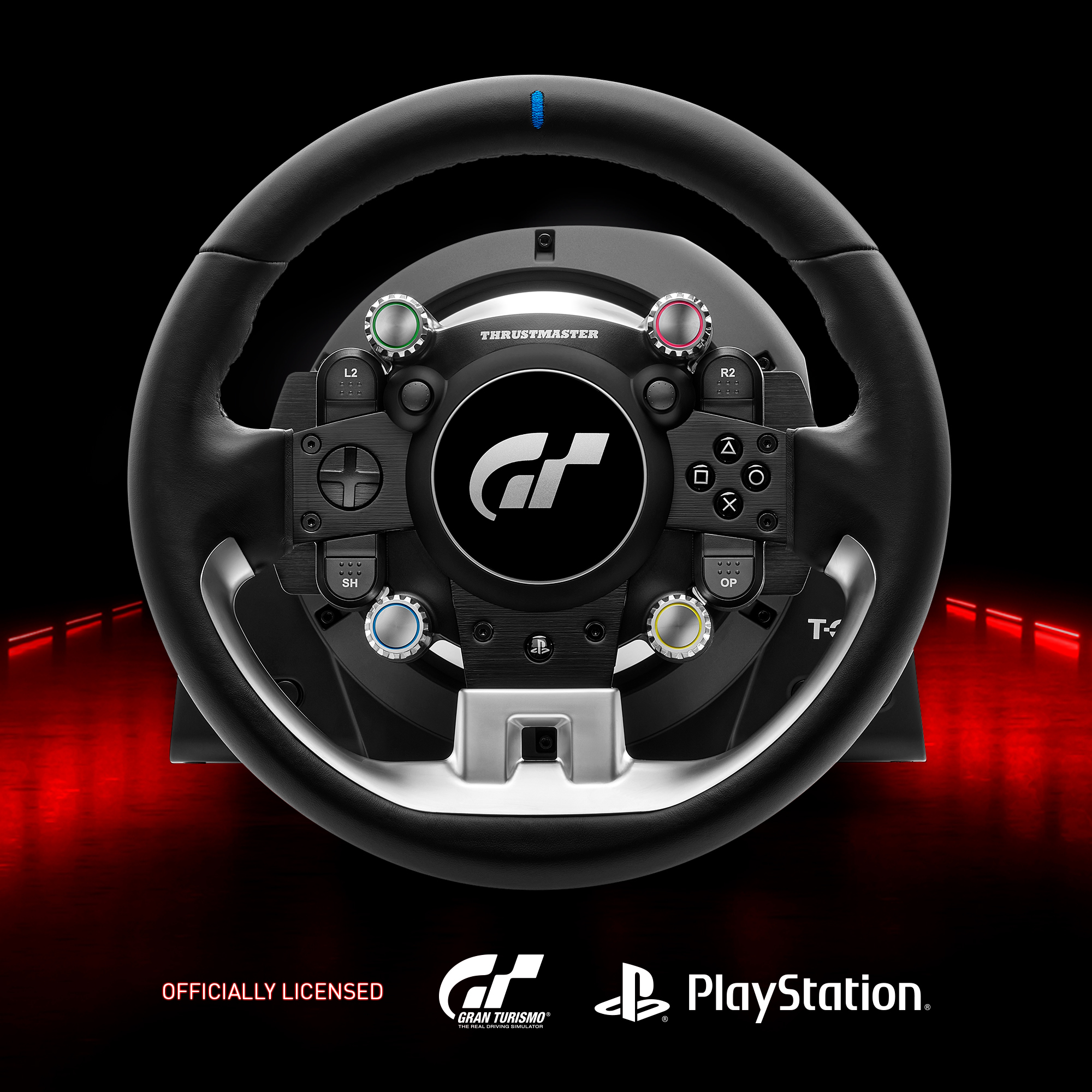 T-GT II Volant + pedalier 4160823 Negro, Acero satinado USB Volante + Pedales PC, PlayStation 4, PlayStation 5