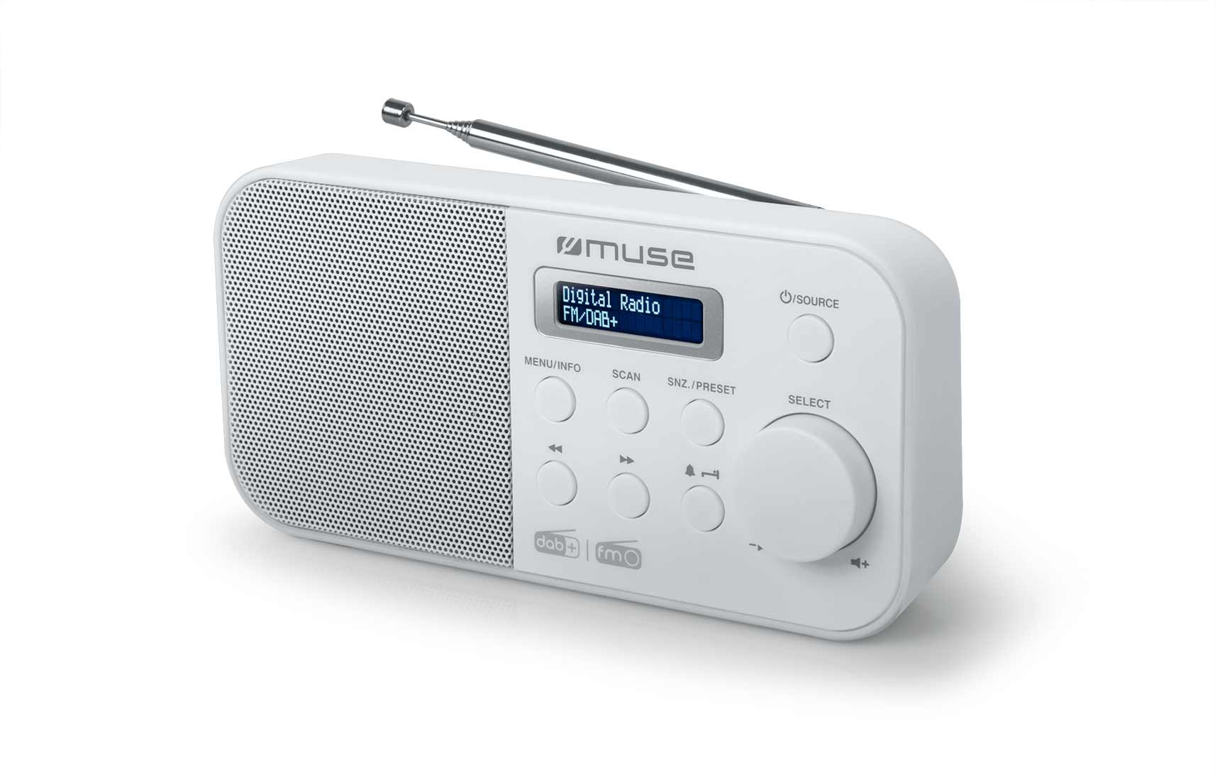 M-109 DBW radio Portátil Blanco