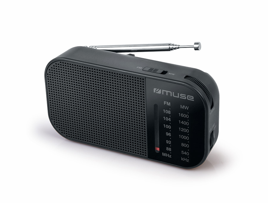 M-025 R radio Portátil Analógica Negro