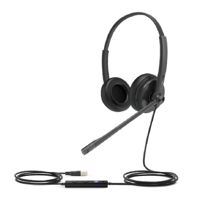 UH34 Lite Auriculares Alámbrico Diadema Oficina/Centro de llamadas Negro