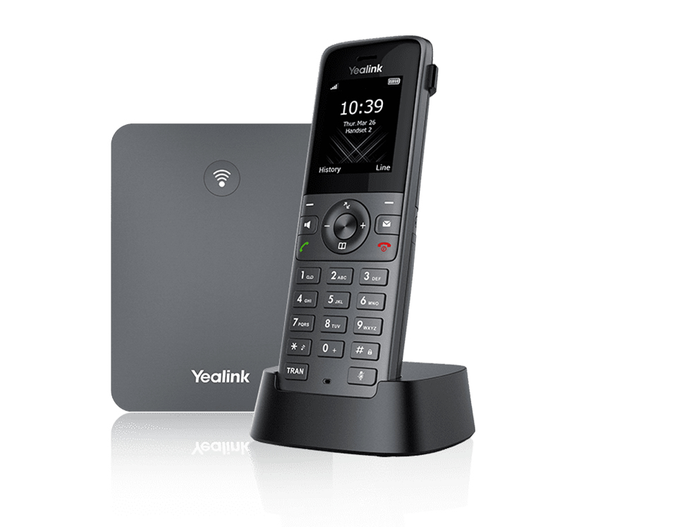 W73P teléfono IP Gris TFT