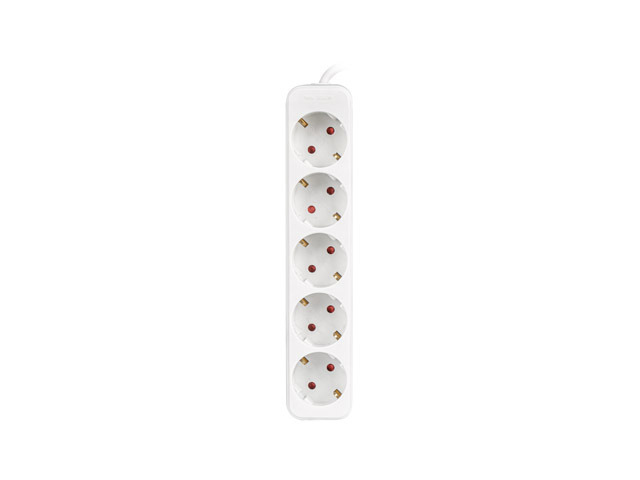PS0-05F-0150-W base múltiple 1,5 m 5 salidas AC Interior Blanco