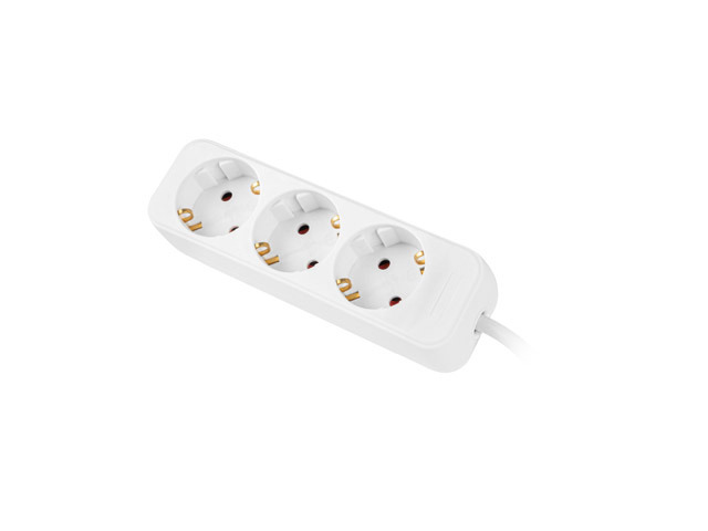 PS0-03F-0150-W base múltiple 1,5 m 3 salidas AC Interior Blanco