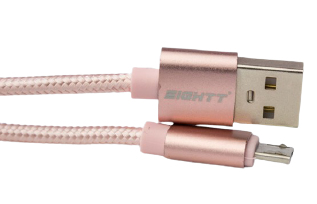 ECM-1P cable USB USB 2.0 1 m USB A Micro-USB B Rosa