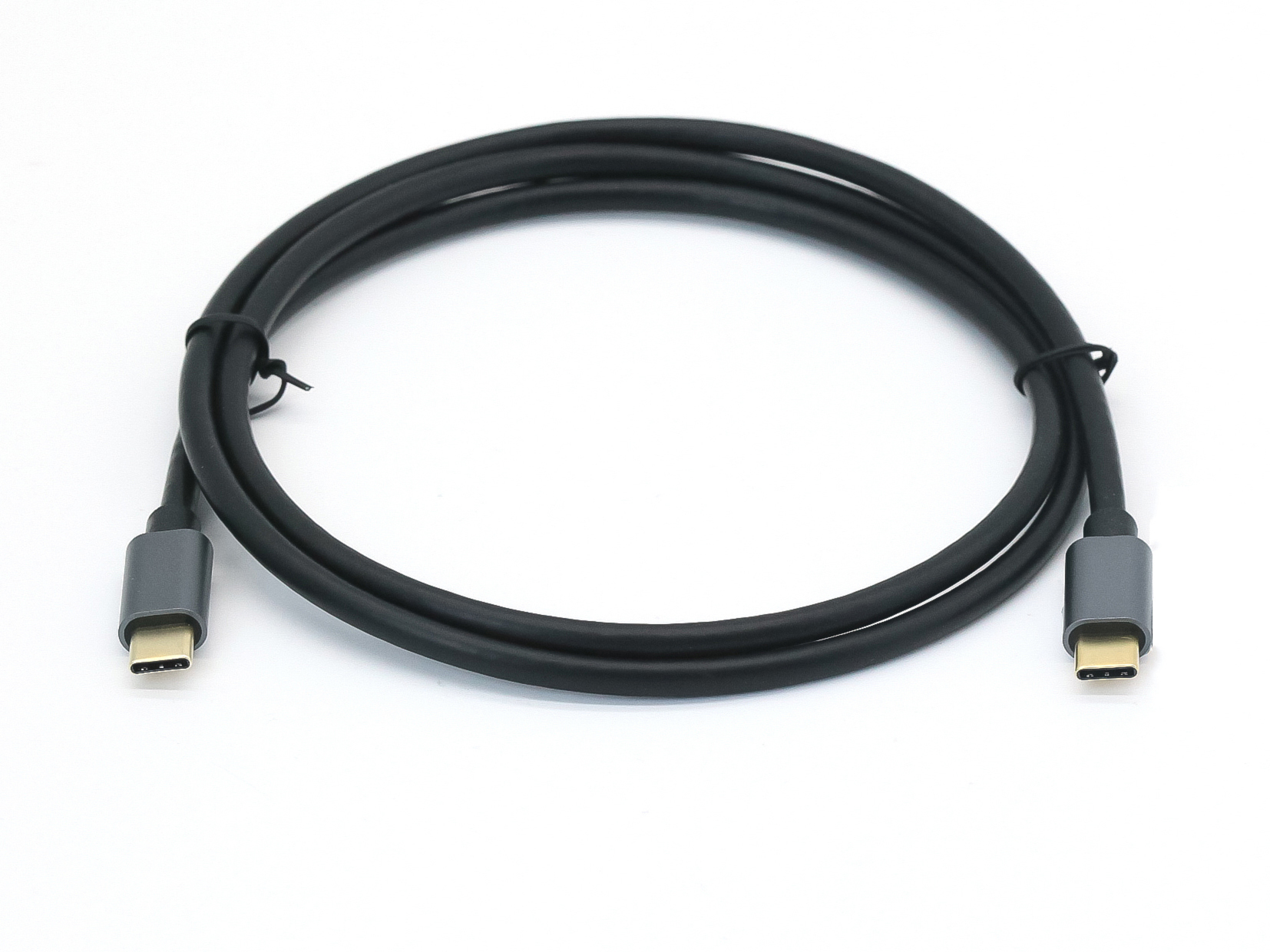 128354 Cable USB 3.2 Gen 2 C a C, M/M, 1,0m, PD100W , 4K/60Hz, 10Gbps, Negro