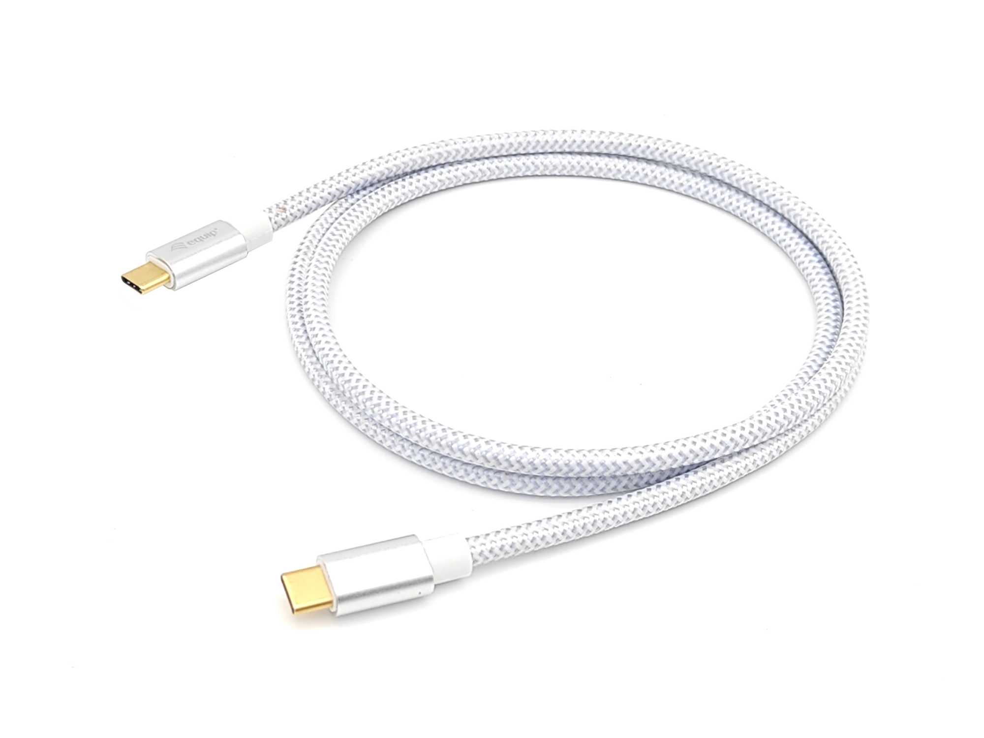 128358 Cable USB 3.2 Gen 2 C a C, M/M, 2,0m, PD 100W , 4K/60Hz, 10Gbps, Blanco