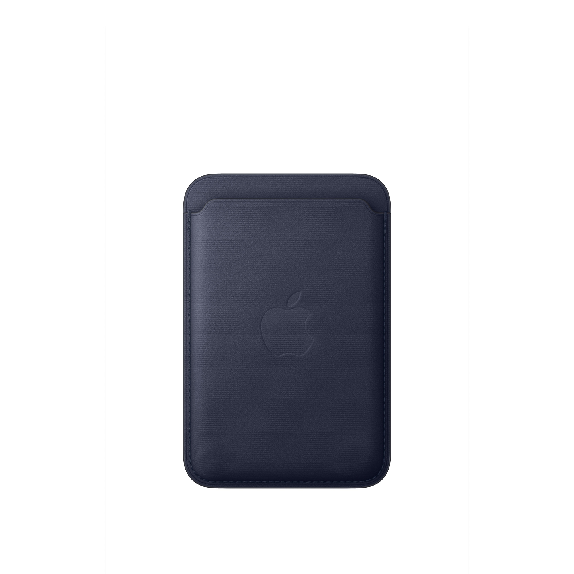 Cartera de trenzado fino con MagSafe para el iPhone - Azul marino