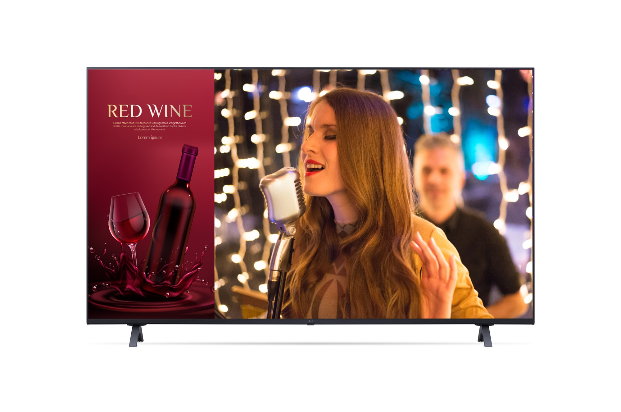 50UN640S Pantalla plana para señalización digital 127 cm (50") LCD Wifi 400 cd / m² 4K Ultra HD Azul WebOS