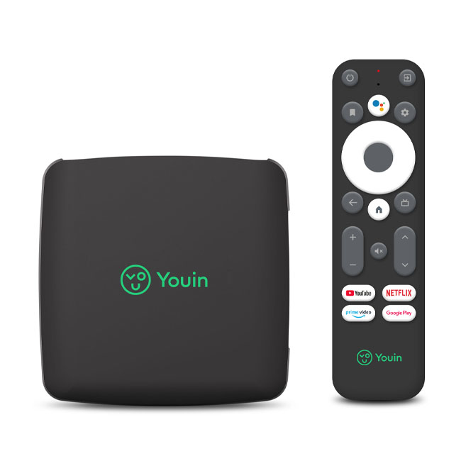 You-Box Negro 4K Ultra HD 8 GB Wifi Ethernet