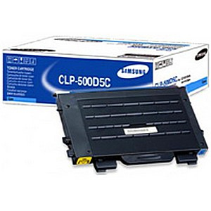CLP-500D5C cartucho de tóner Original Cian 1 pieza(s)