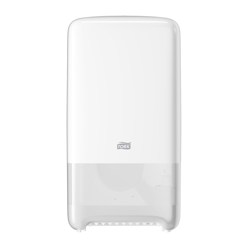 557500 dispensador de papel higiénico Blanco Plástico Dispensador antiséptico para papel higiénico engarzado