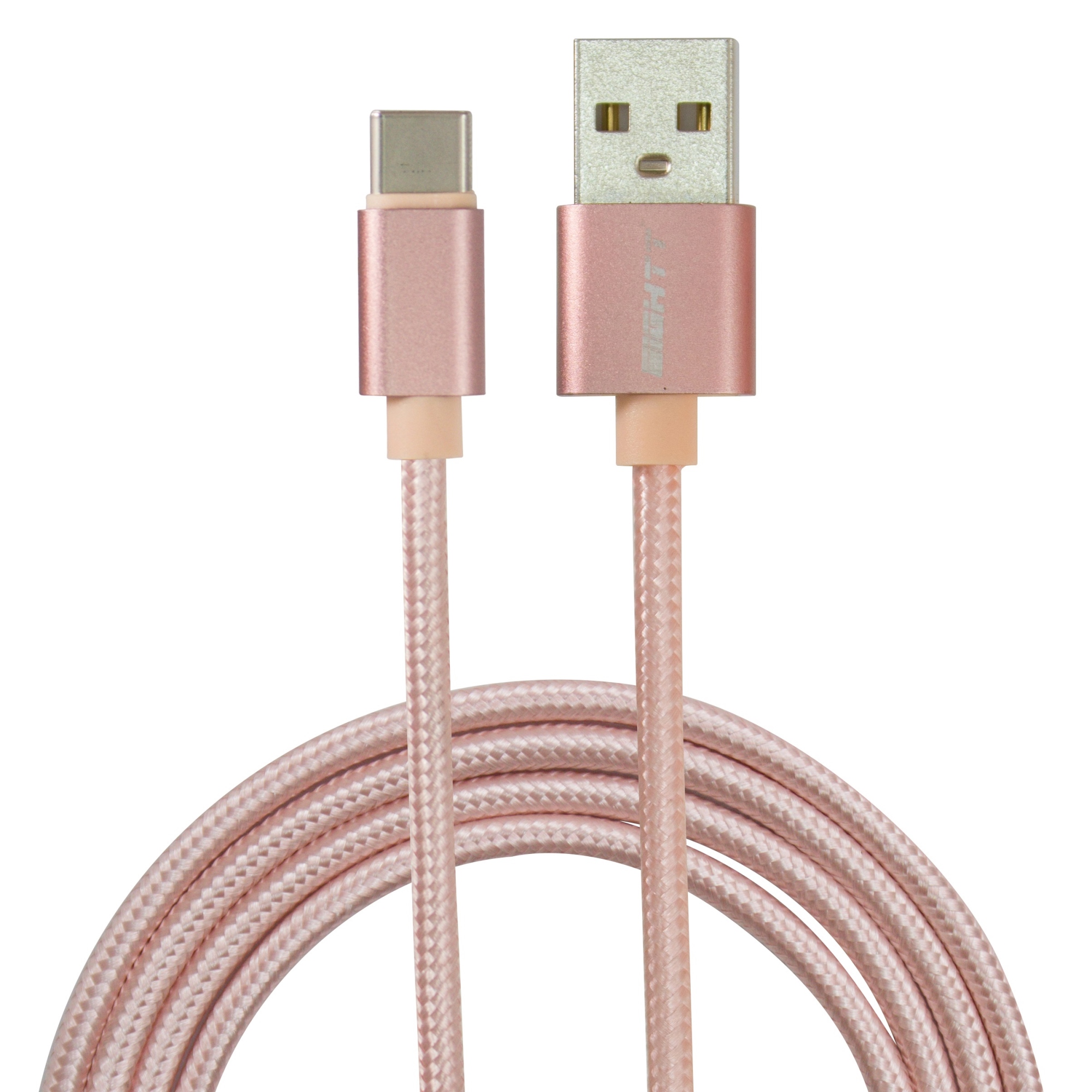 ECT-4P cable USB USB 2.0 1 m USB C USB A Rosa