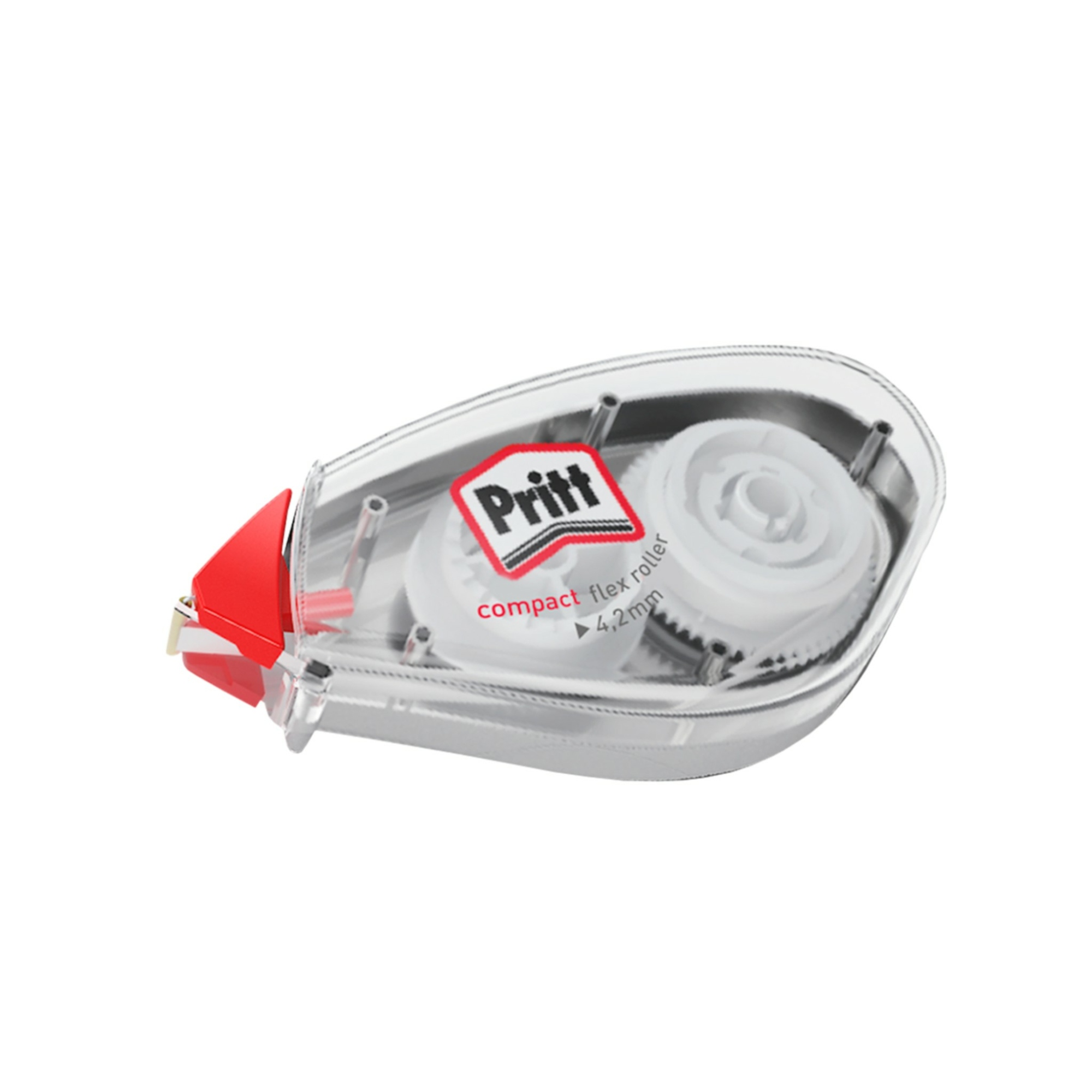 Compact Flex corrección de películo/cinta 10 m Rojo, Transparente, Blanco 1 pieza(s)