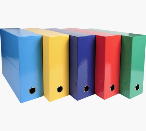 89920E caja archivador Multicolor Caja de cartón