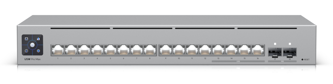 Pro Max 16 L3 2.5G Ethernet (100/1000/2500) 1U Gris
