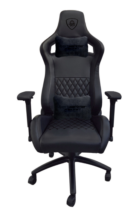 XSPROHAMMER Silla para videojuegos universal Asiento acolchado Negro