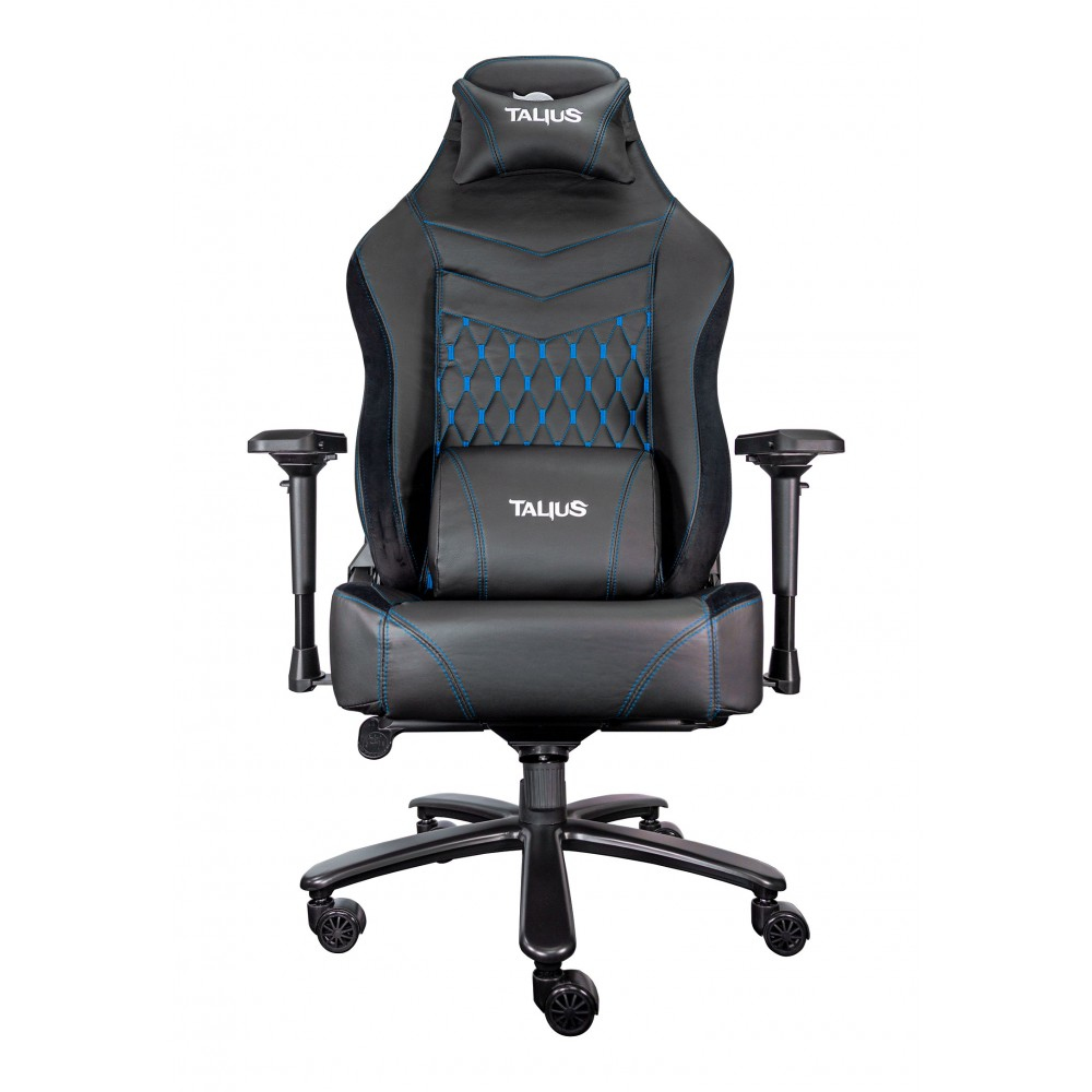 MAMUT Silla para videojuegos universal Asiento acolchado Negro, Azul
