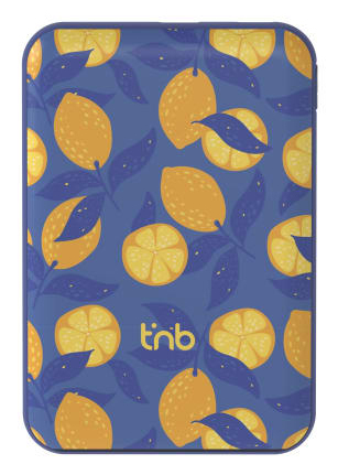 PBUMAG5LEM batería externa Polímero de litio 5000 mAh Cargador inalámbrico Azul, Amarillo