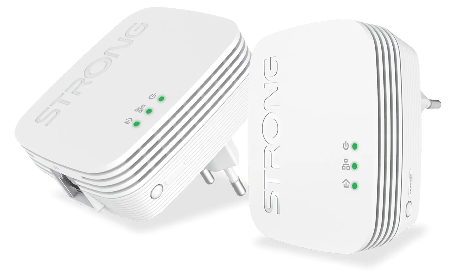 Powerline 600 Duo Mini 600 Mbit/s Ethernet Blanco 2 pieza(s)