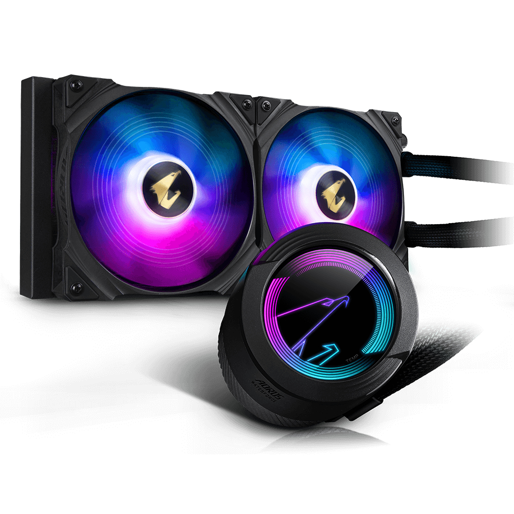 AORUS WATERFORCE 280 Procesador Sistema de refrigeración líquida todo en uno Negro