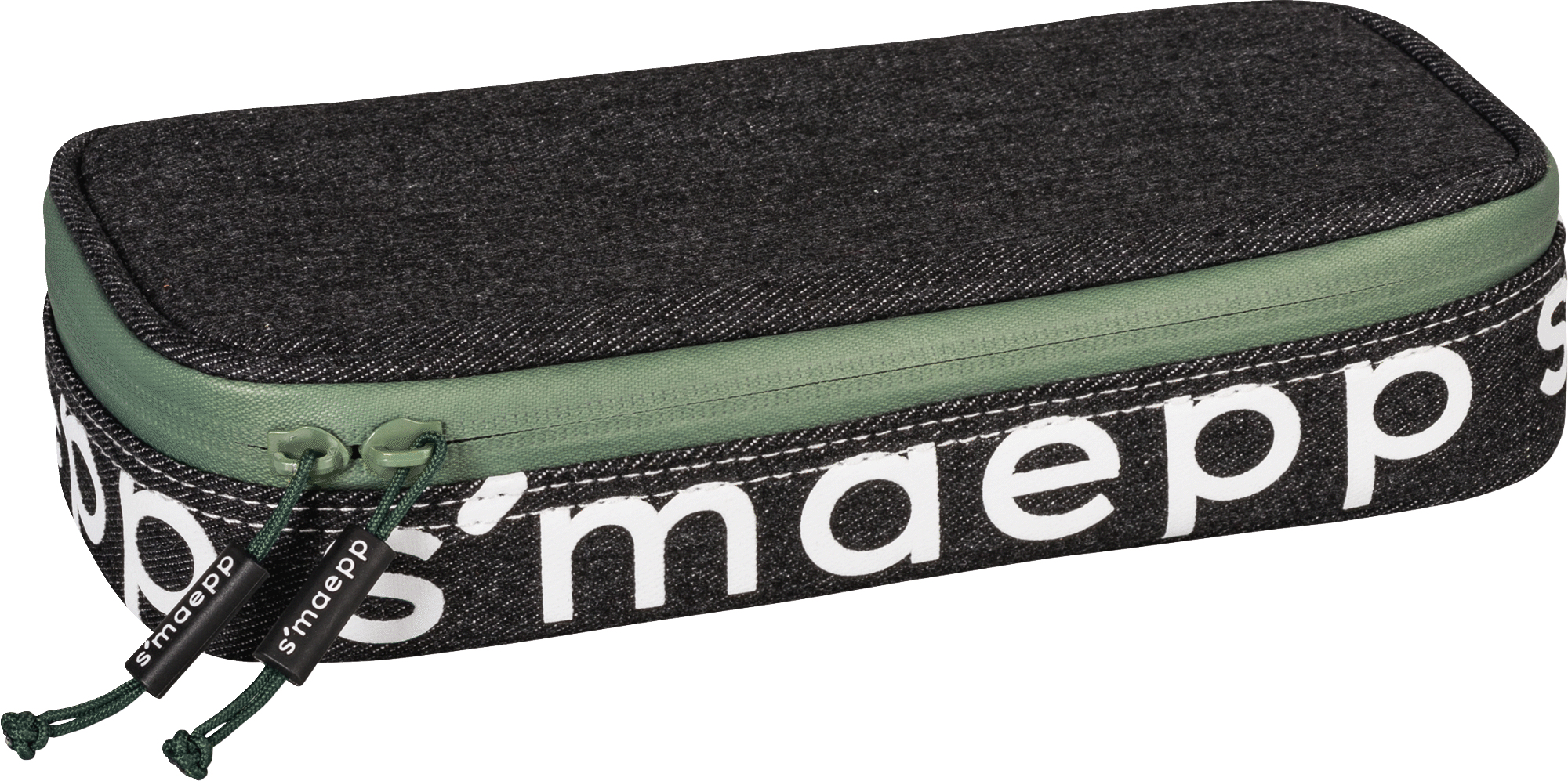 10-49 249 001 Estuche suave Mezclilla Negro