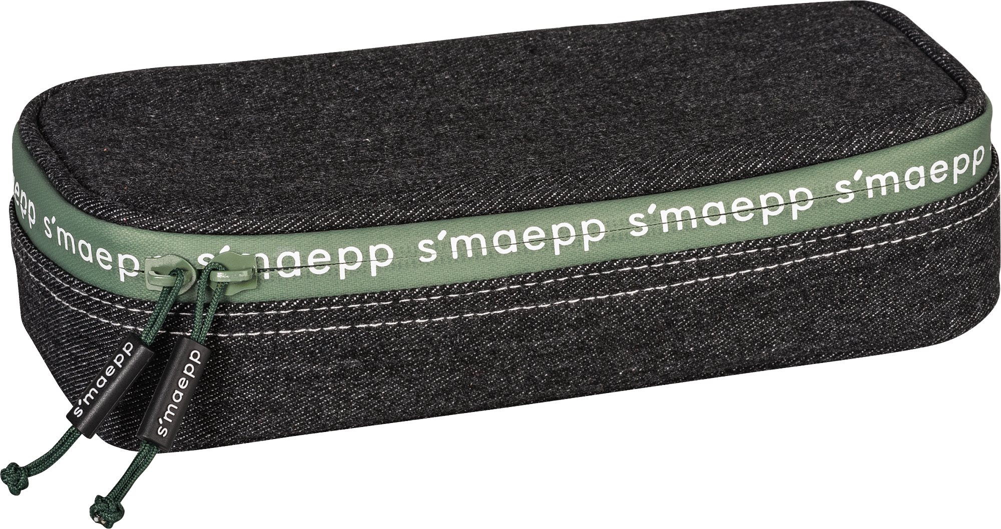 10-49 249 002 Estuche suave Mezclilla Negro
