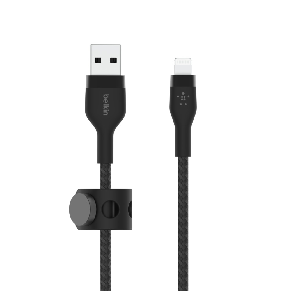 CAA010BT1MBK cable de conector Lightning 1 m Negro