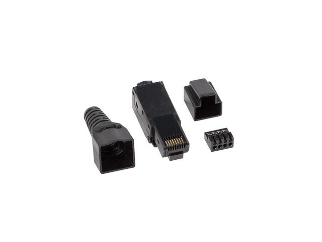PLU-6000TL conector RJ-45 Negro