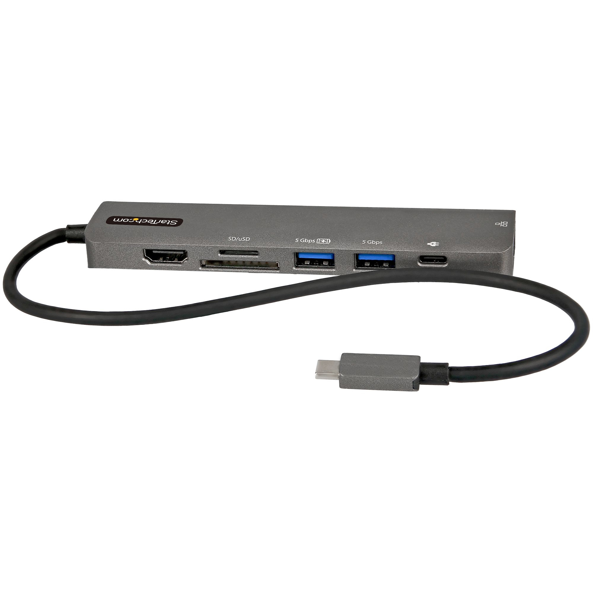 Docking Station USB-C a HDMI 4K60 100W - Adaptador Multipuertos USB Tipo C - Red Ethernet Gigabit - PD 100W - Carga de Portátiles de 100W - Mac y Windows