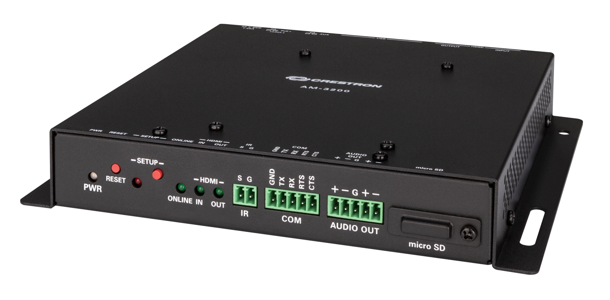 AM-3200 extensor audio/video Repetidor de señales AV Negro
