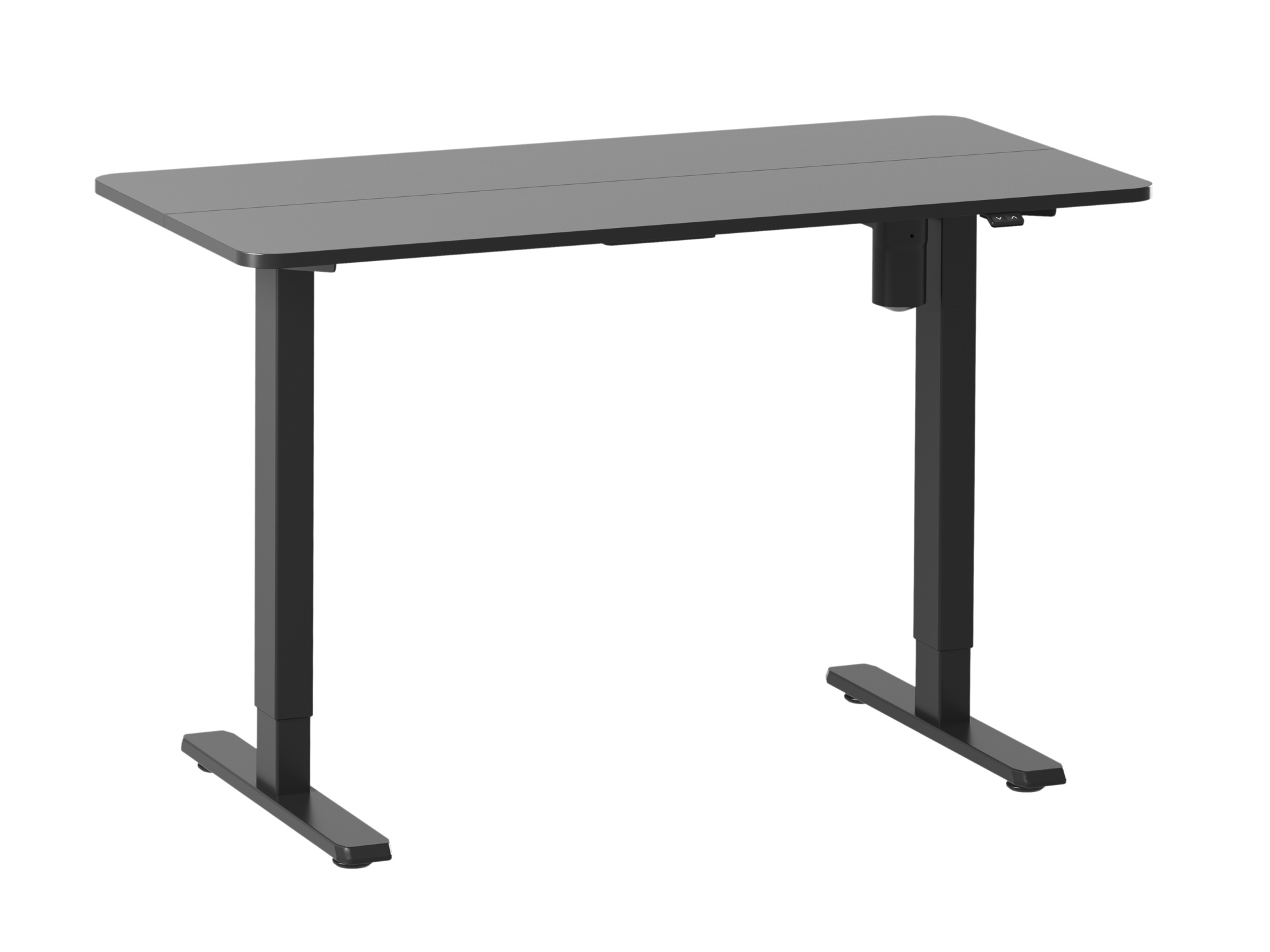 ERGO Bipedestador eléctrico con escritorio, negro