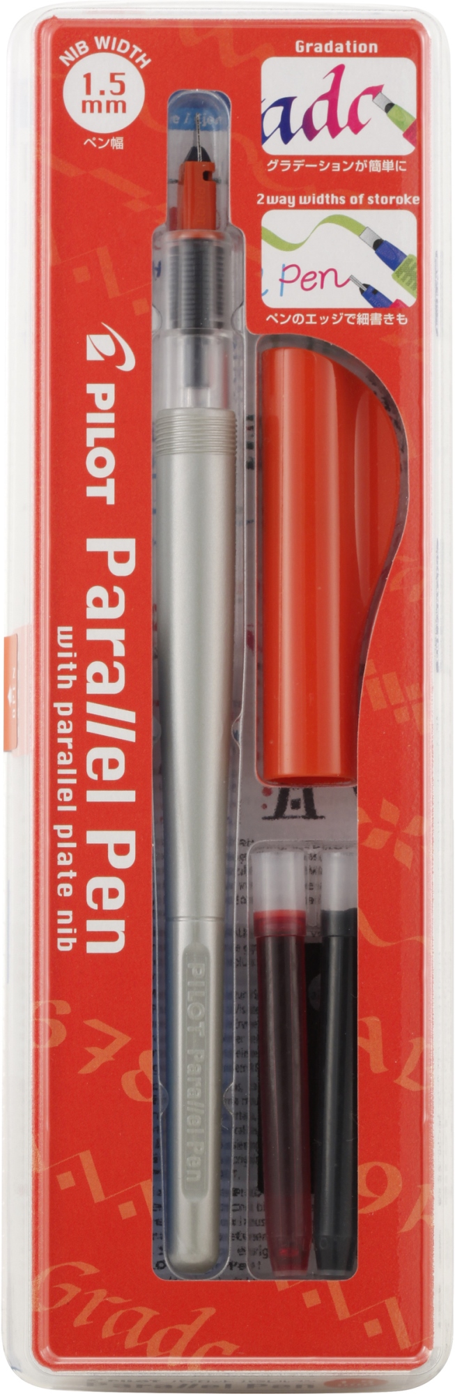 Parallel Pen pluma fuente Negro, Rojo 1 pieza(s)