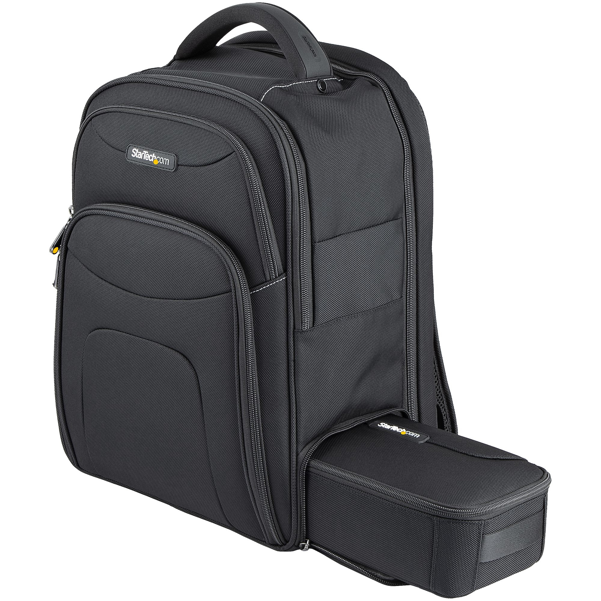 Mochila Ergonómica con Carcasa de Accesorios Removible para Ordenador Portátil de 15,6 Pulgadas - Morral para Profesionales de la Informática - de Viajes, Trabajo