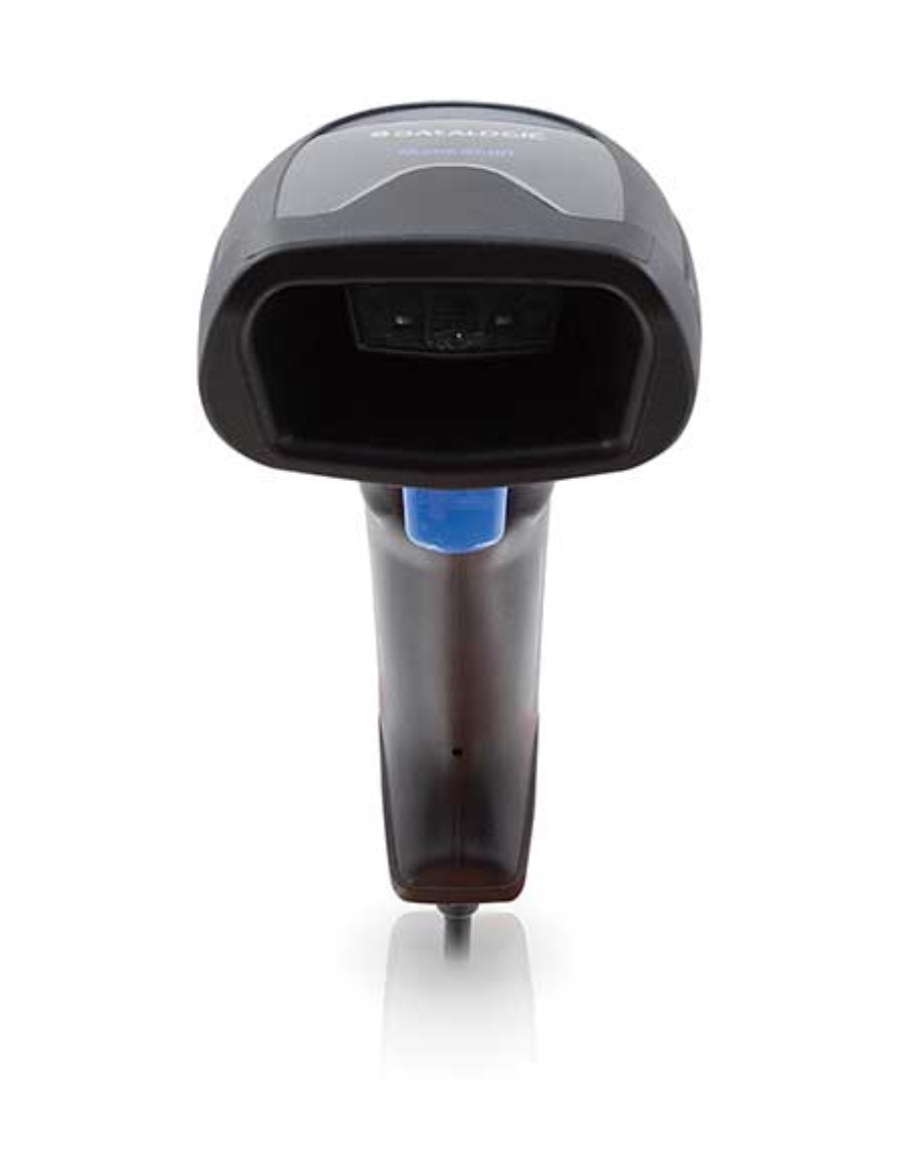QW2520 Lector de códigos de barras portátil 1D/2D Laser Negro