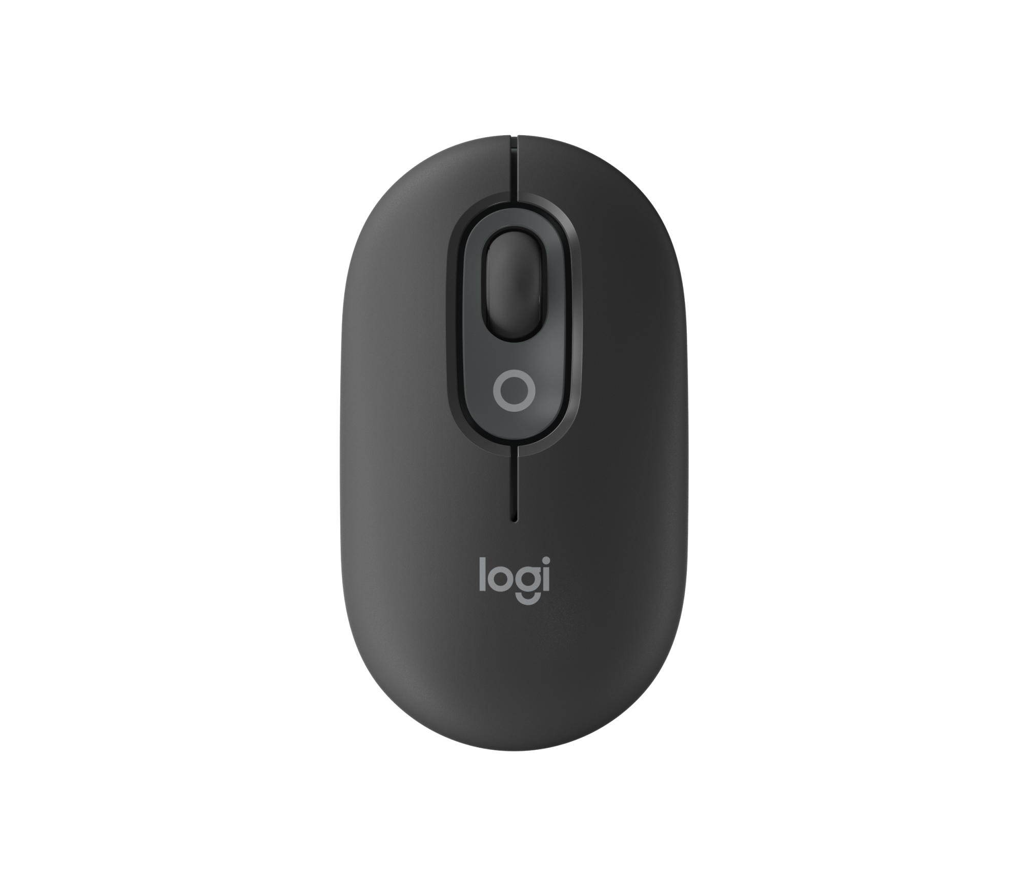 POP Mouse, ratón inalámbrico Bluetooth compacto y portátil con botones programables y clics discretos, tecnología Easy-Switch para alternar hasta 3 dispositivos, portátil, tablet, PC: grafito
