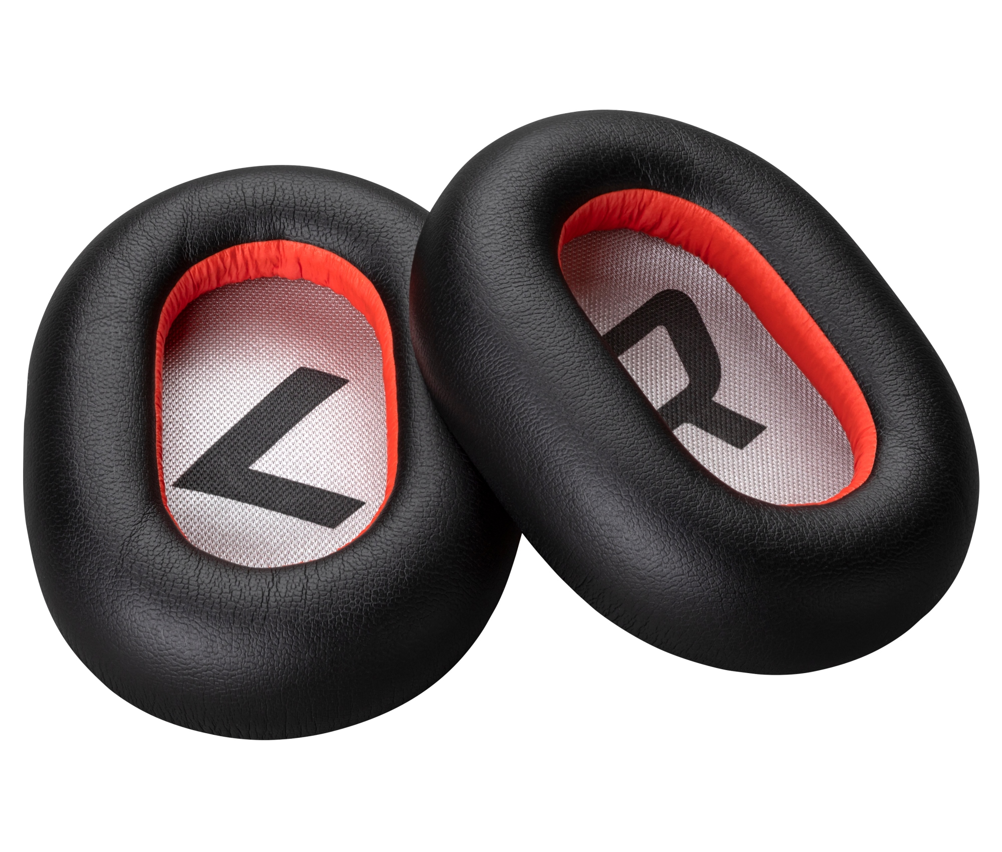 Almohadillas para auriculares de cuero sintético negro Poly Voyager 8200 (2 unidades)