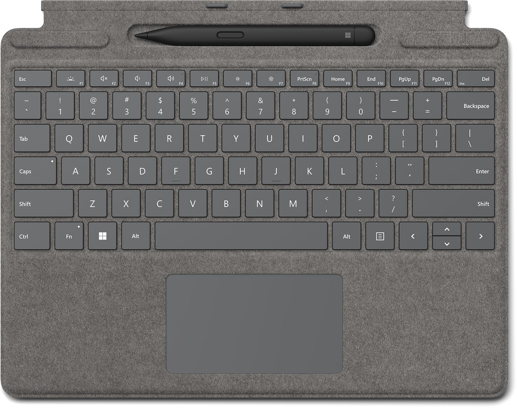 Surface Pro Signature Keyboard w/ Slim Pen 2 Microsoft Cover port Platino