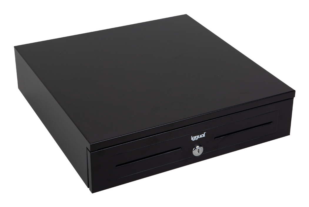 Cajón portamonedas IRON-HD 41cm 5+8 negro
