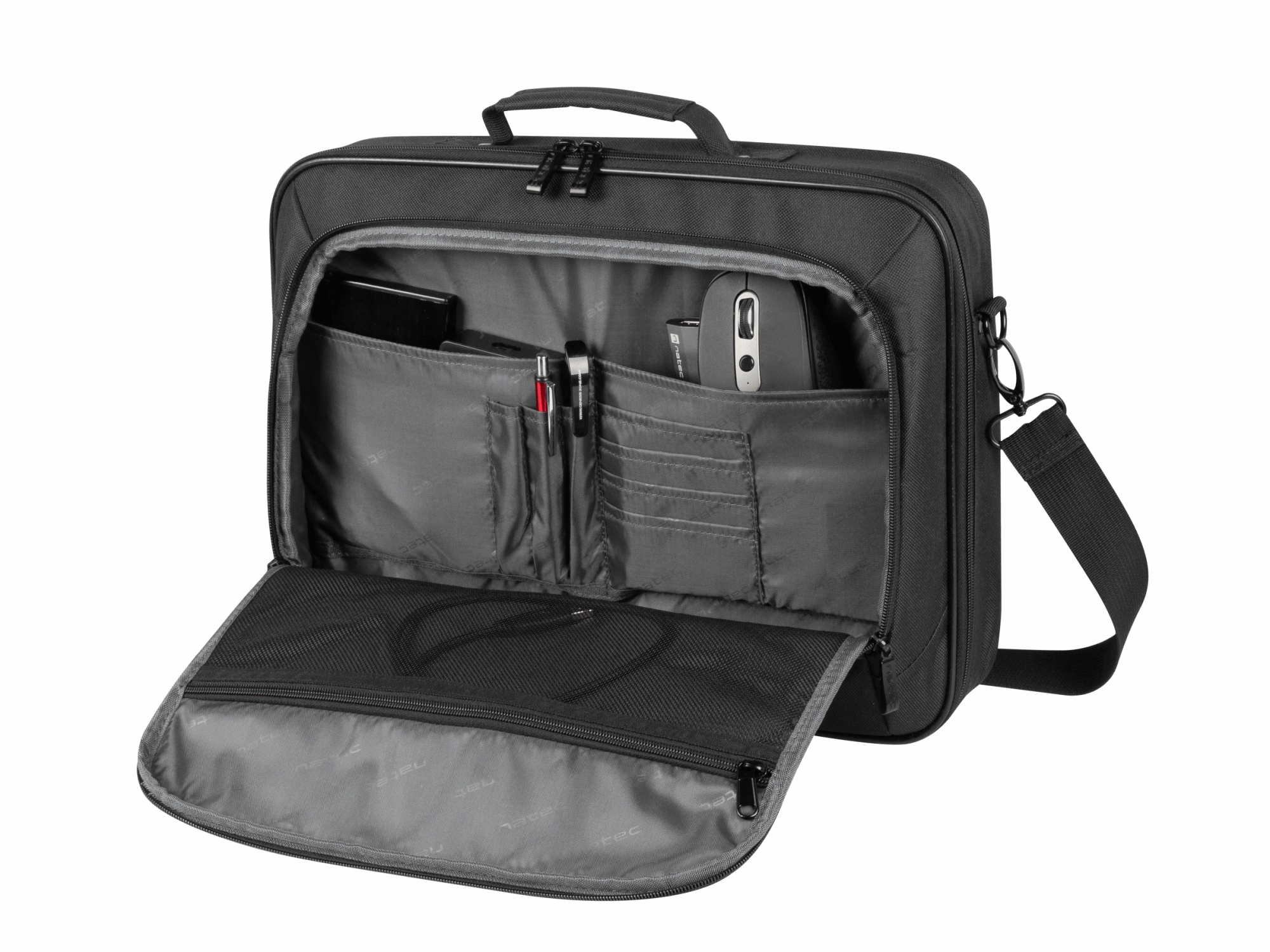 Boxer Lite maletines para portátil 39,6 cm (15.6") Maletín Negro
