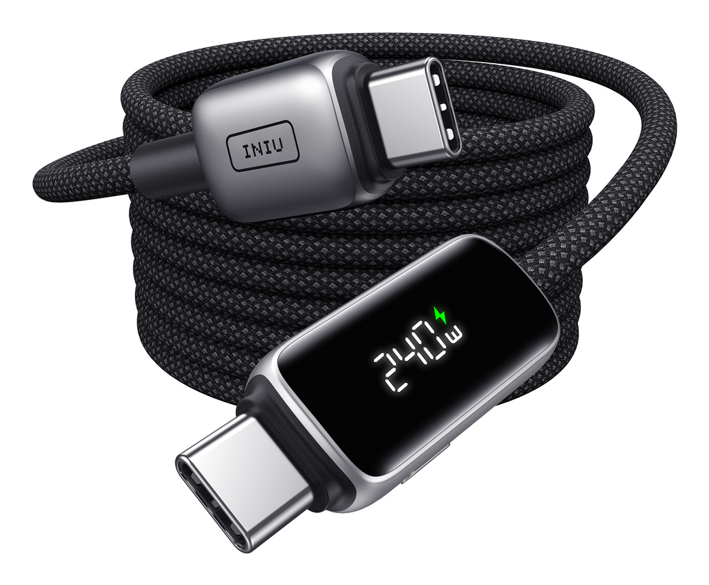 CD21 cable USB USB 2.0 2 m USB C 0,48 Gbit/s 240 W Negro