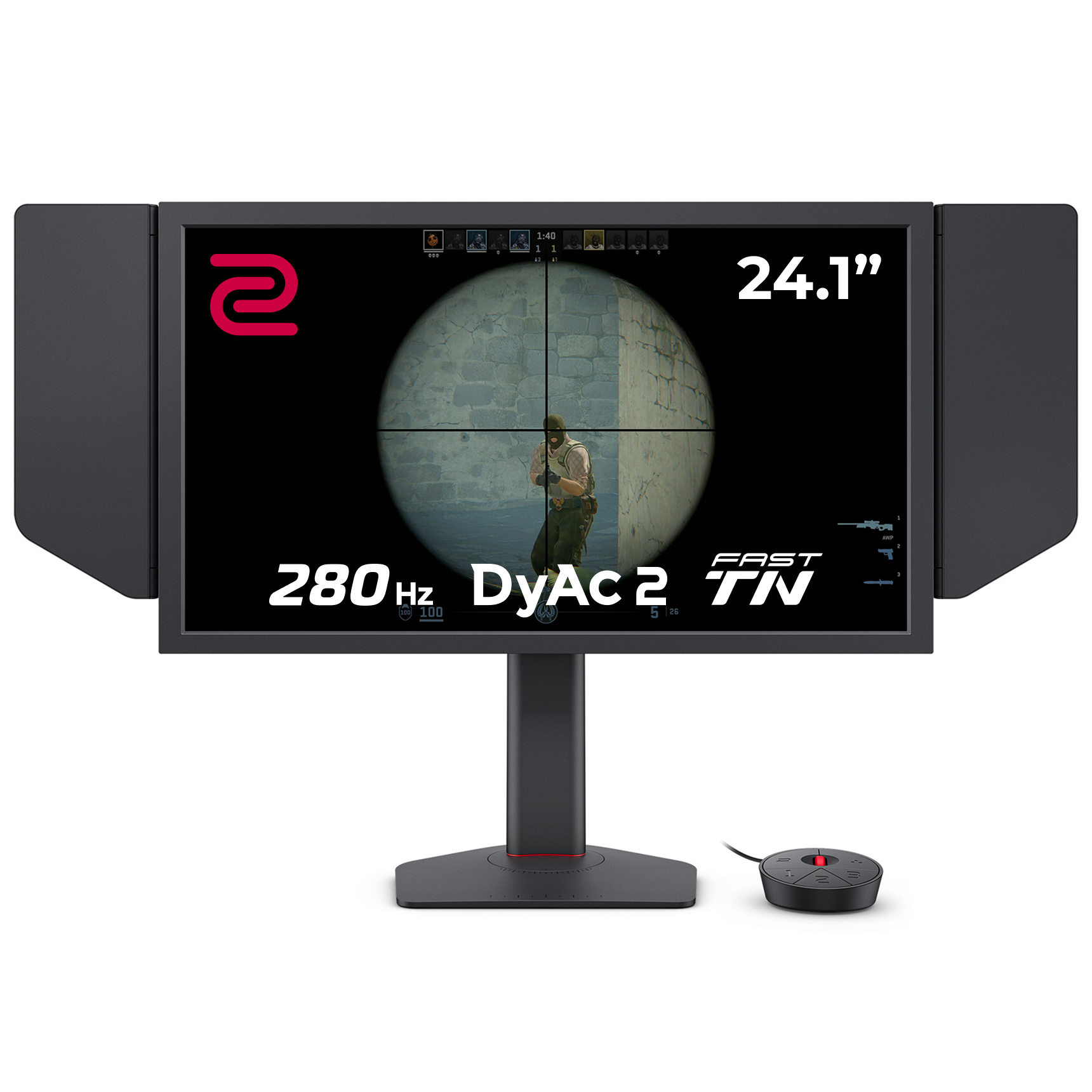 XL2546X+ pantalla para PC 62,2 cm (24.5") 1920 x 1080 Pixeles Full HD Negro