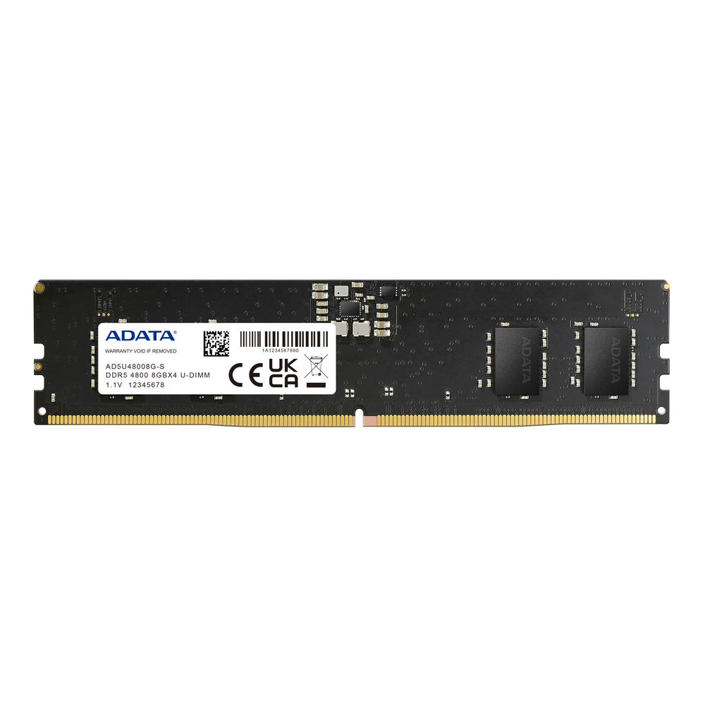 AD5U48008G-S módulo de memoria 8 GB 1 x 8 GB DDR5 4800 MHz ECC